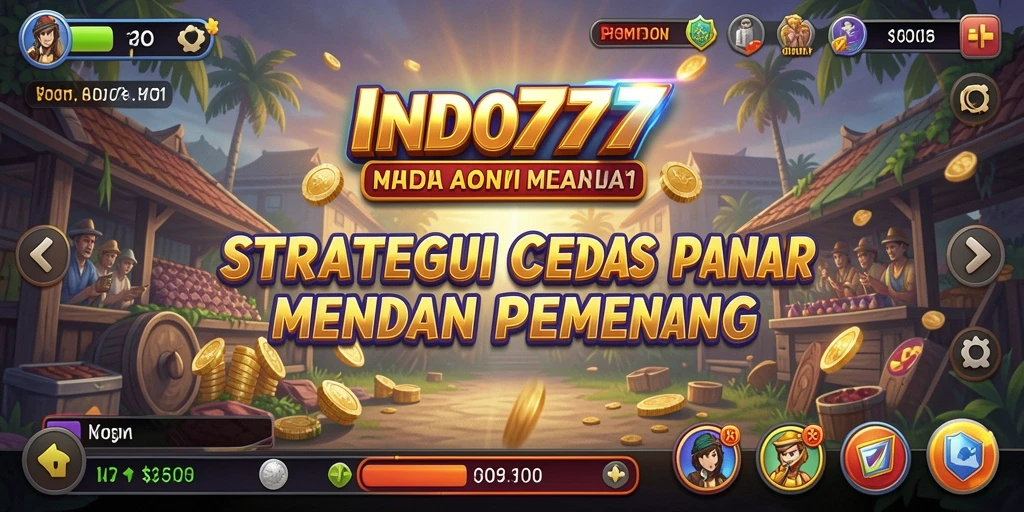 Screenshot gameplay INDO777 yang menampilkan pertempuran strategi yang intens.