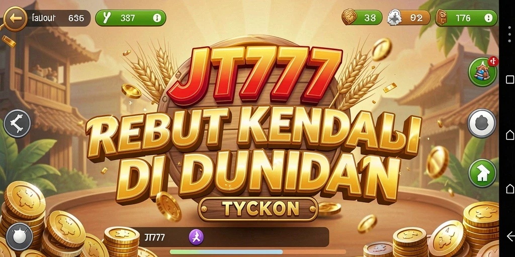 Tampilan menarik gameplay JT777 yang mendebarkan.