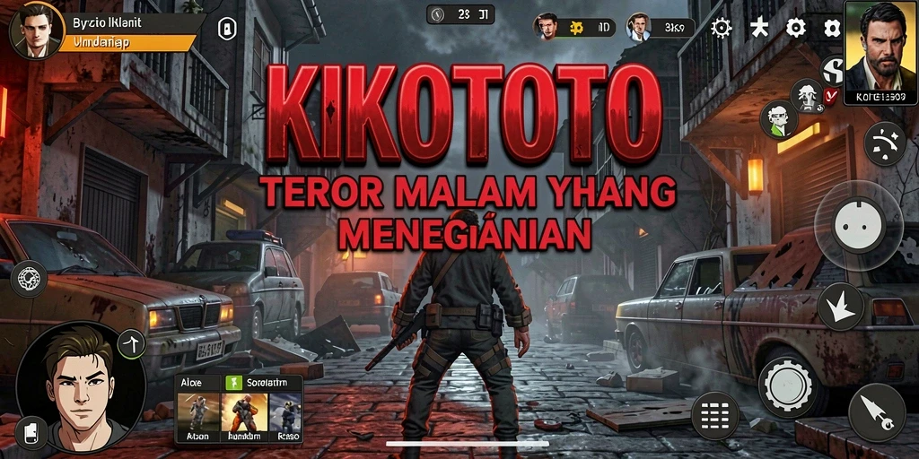 Gameplay KIKOTOTO yang mencekam dan penuh ketegangan.