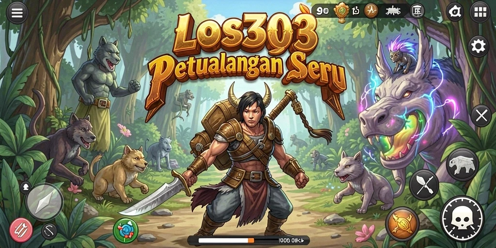 Tampilan gameplay LOS303 yang penuh aksi dan petualangan menarik.