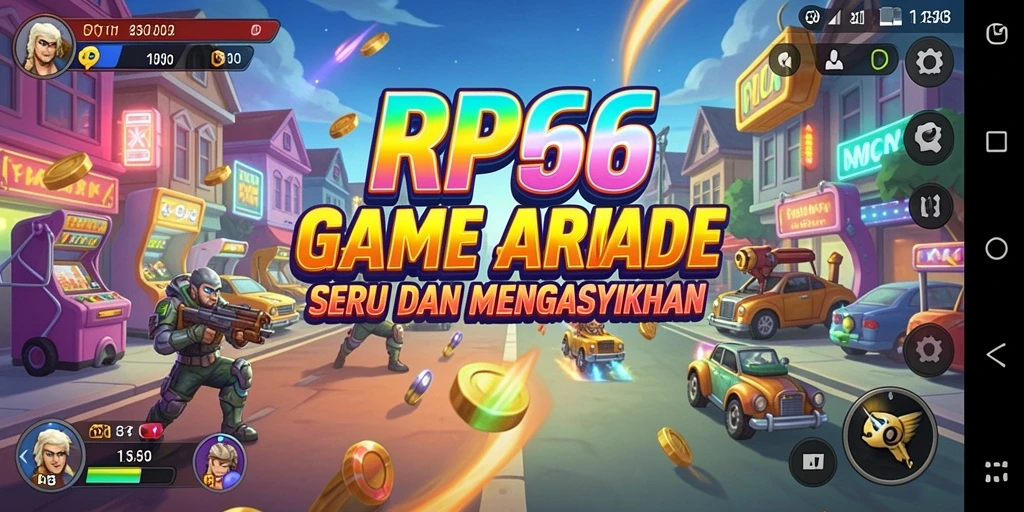 Screenshot gameplay RP66 menampilkan aksi seru dan menantang dalam game Arcade.