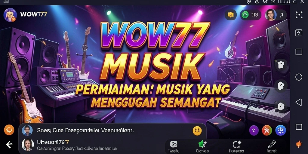 Tampilan gameplay WOW77 yang menyenangkan dan interaktif.