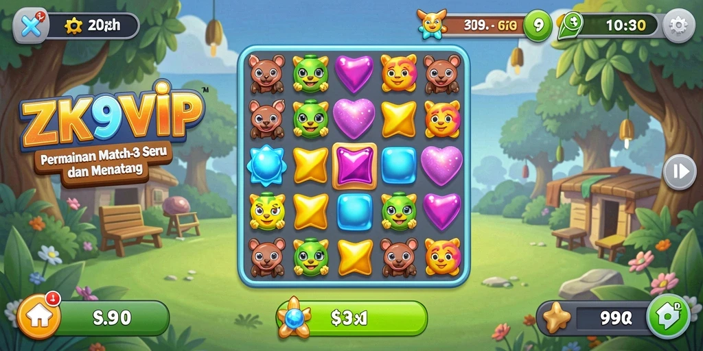 Tampilan gameplay ZK9VIP yang seru dan penuh tantangan.